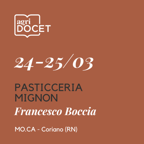 24-25 Marzo | PASTICCERIA MIGNON