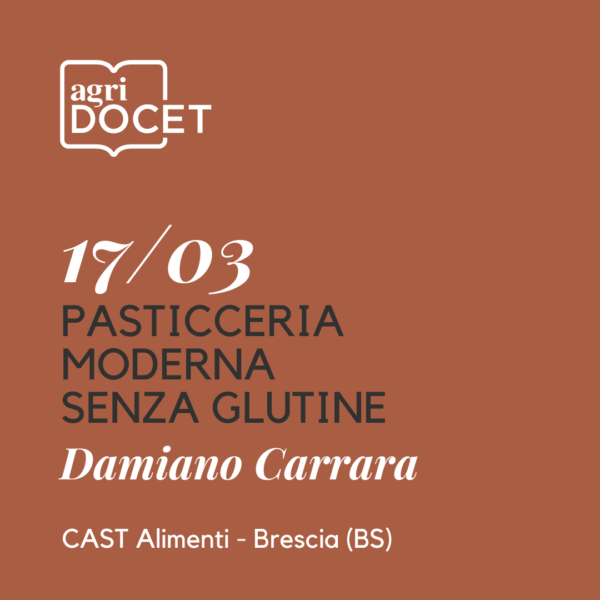 17 Marzo | PASTICCERIA MODERNA SENZA GLUTINE