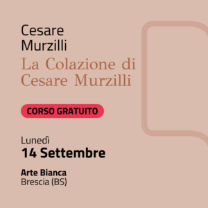 14 Settembre | La Colazione di Cesare Murzilli