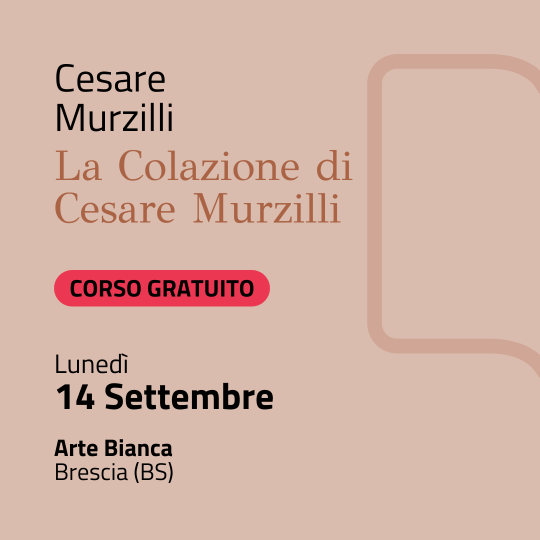 14 Settembre | La Colazione di Cesare Murzilli