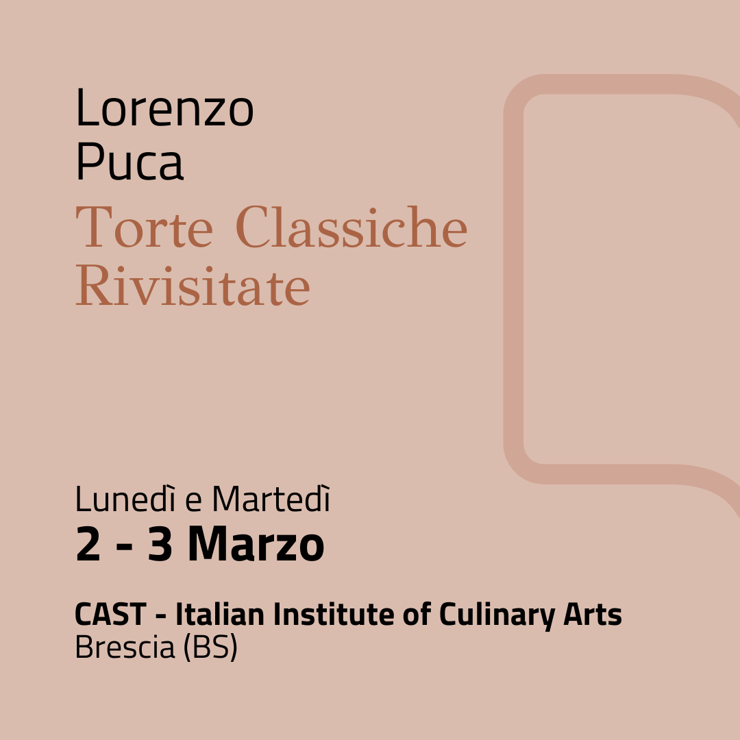 2-3 Marzo | Torte Classiche Rivisitate